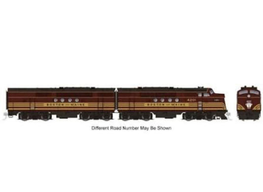Rapido 53510 HO EMD FT A-B Set - Sound and DCC Boston & Maine #4206A, 4206B