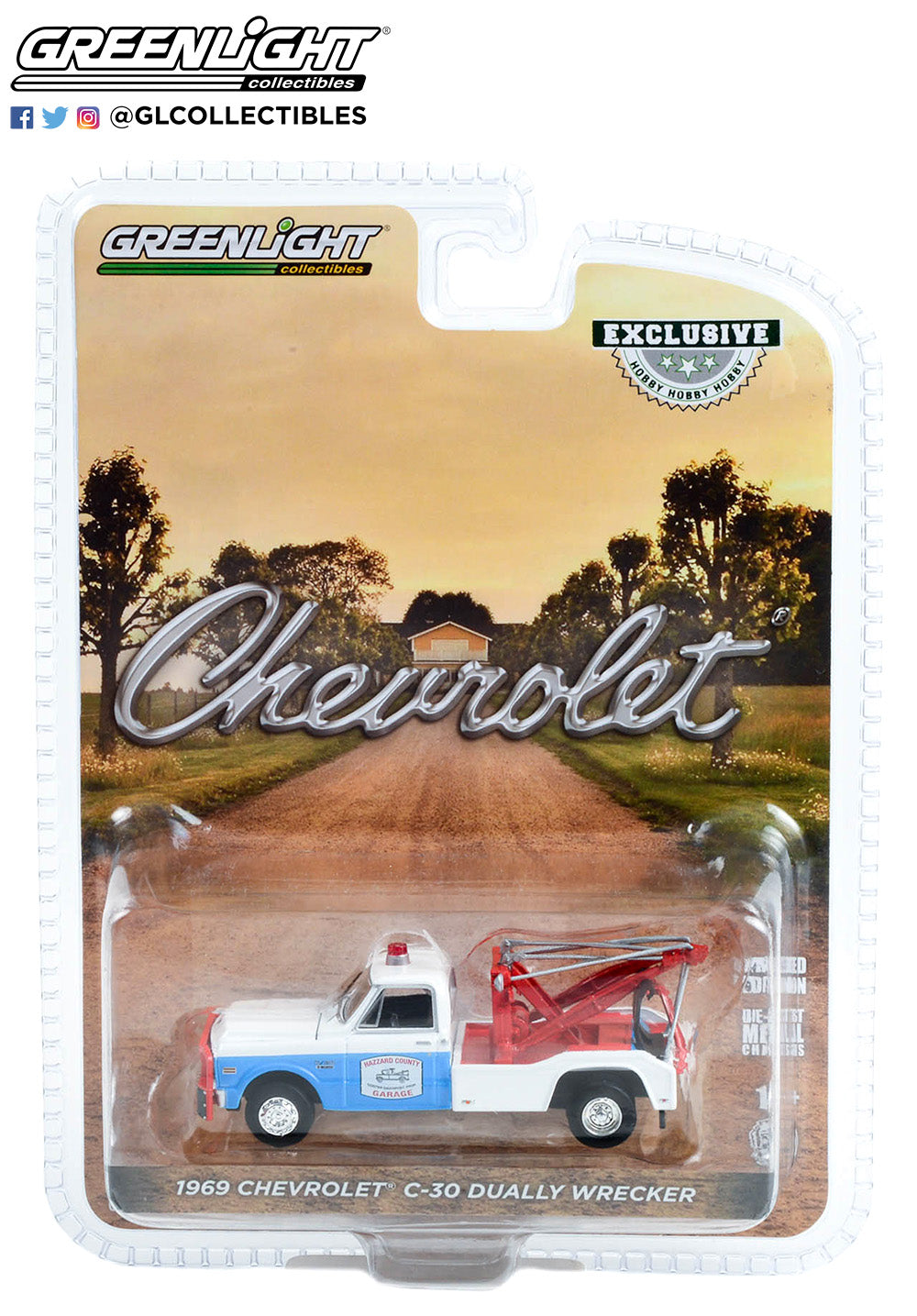 1:64 1969 Chevy C-30 COOTER'S TOW TRUCK HAZZARD COUNTY GARAGE PREORDER