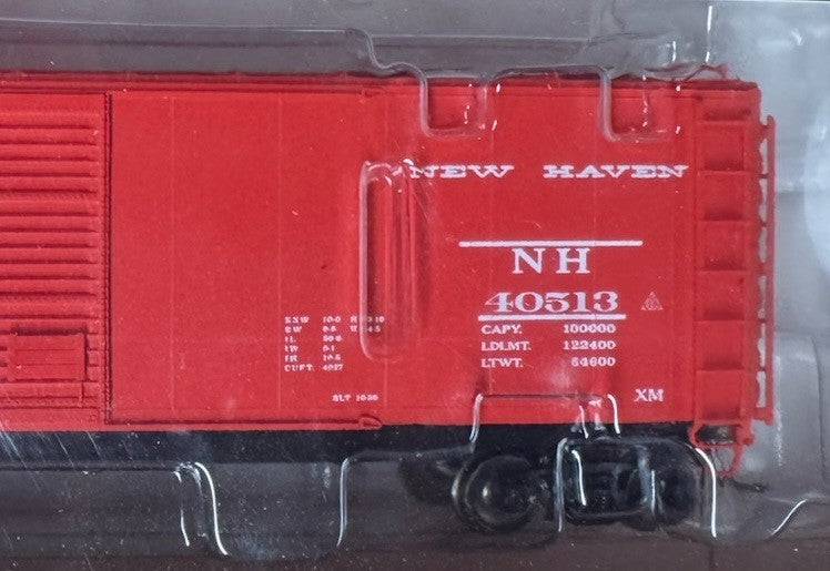 NEW HAVEN RR NEW 50' PS-1 DOUBLE DOOR BOX CAR 40513 By INTERMOUNTAIN RR 45611-23