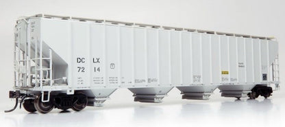 Rapido 157008A HO Scale DCLX DOW Procor 5820 Covered Hoppers Single Car 7208