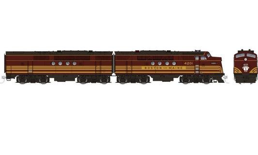 Rapido 53511 HO EMD FT A-B Set DCC & Sound Boston & Maine #4212A, 4212B
