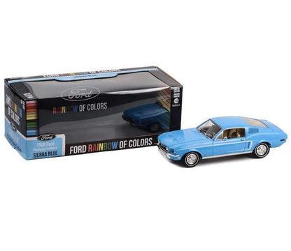 GREENLIGHT 13640 1:18 1968 FORD MUSTANG GT FASTBACK (RAINBOW OF COLORS)