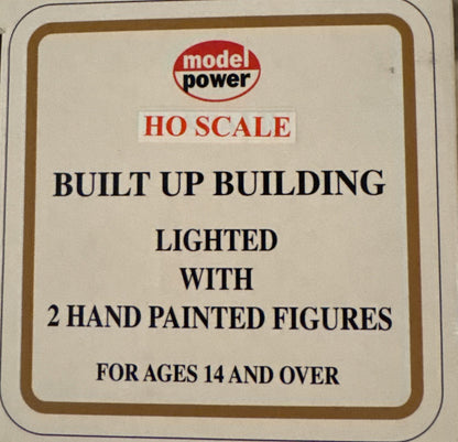 Model Power 694 HO Scale Built-Up Farmingdale Freight Station
