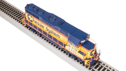 BROADWAY LIMITED 8886 HO EMD GP35 CSX 4386 Chessie w/ CSX Patch Paragon4 Sound