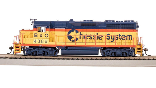 BROADWAY LIMITED 8886 HO EMD GP35 CSX 4386 Chessie w/ CSX Patch Paragon4 Sound