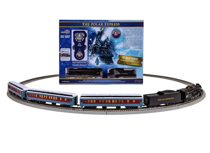 LIONEL HO SCALE POLAR EXPRESS TRAIN SET Sleigh Santa Remote Track 871811010 NEW