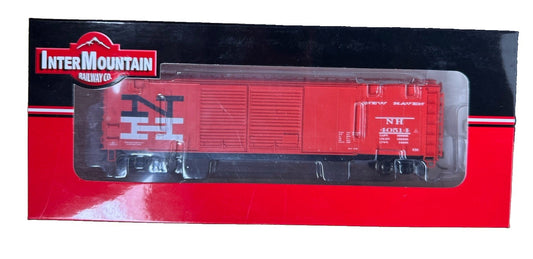 NEW HAVEN RR NEW 50' PS-1 DOUBLE DOOR BOX CAR 40514 By INTERMOUNTAIN RR 45611-24