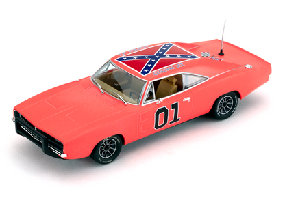 COY DUKE BYRON CHERRY AUTOGRAPHED 1:32 Scale General Lee "The Ghost of General Lee" Pioneer Slot Cars