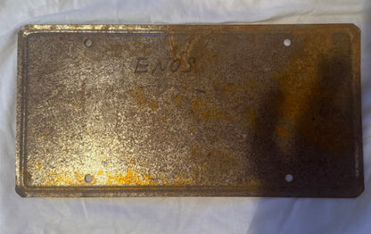 Screen Used Enos 83502 License Plate Raffle Ticket 5 ENTRIES