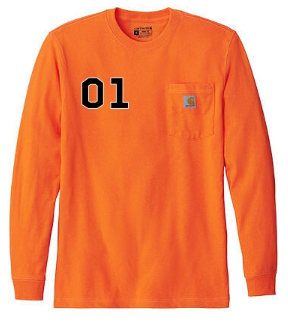 01 Carhartt ® Workwear Pocket Long Sleeve T-Shirt