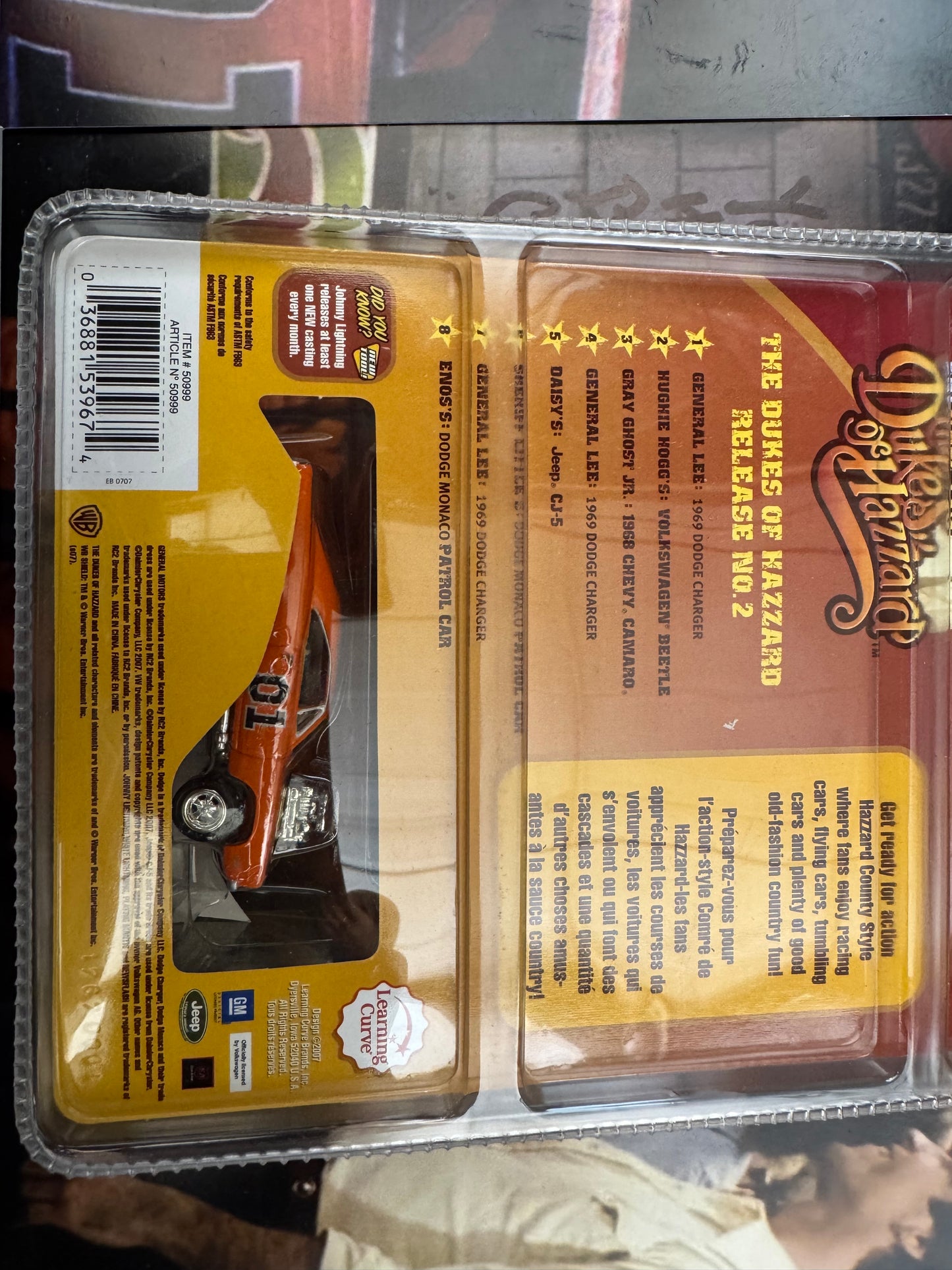 1:64 General Lee Zingers Johnny Lightning Series 2 NOS RARE!
