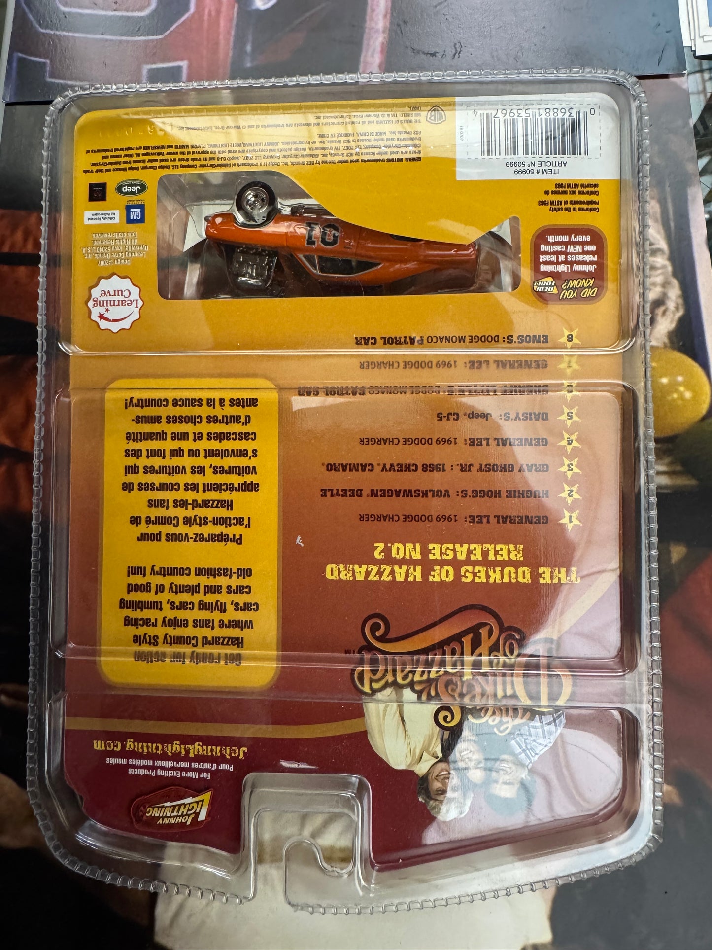 1:64 General Lee Zingers Johnny Lightning Series 2 NOS RARE!