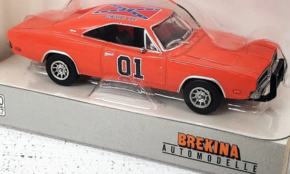 1:87 (HO Scale) GENERAL LEE 1969 Dodge Charger Brekina PREORDER AUGUST 2026
