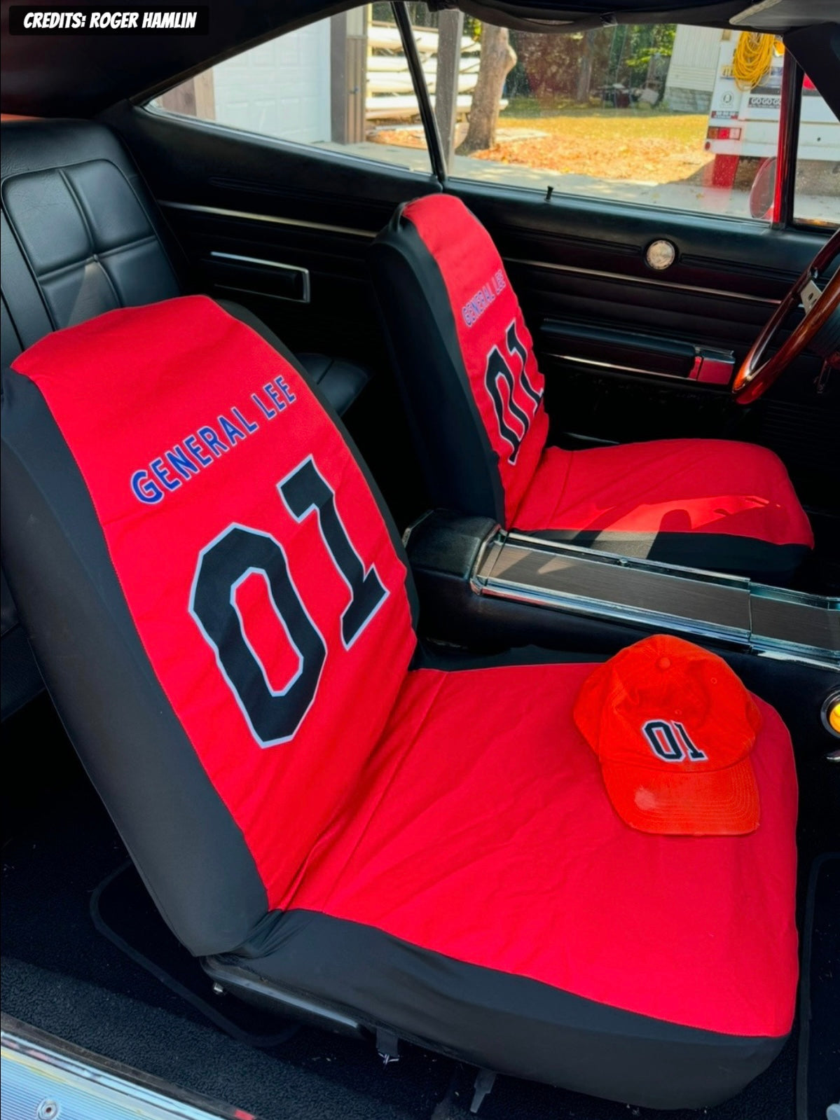General Lee Seat Covers for Car/Truck Pair