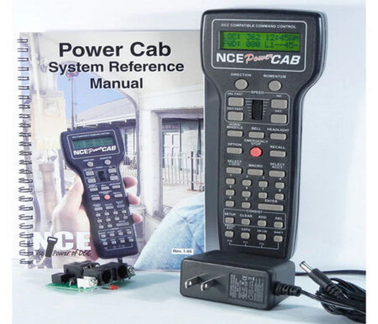 NCE 524025 POWER CAB COMPLETE DCC STARTER SET WITH POWER SUPPLY 5240025