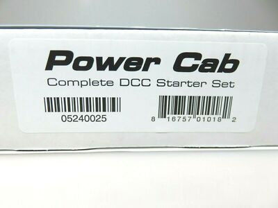 NCE 524025 POWER CAB COMPLETE DCC STARTER SET WITH POWER SUPPLY 5240025