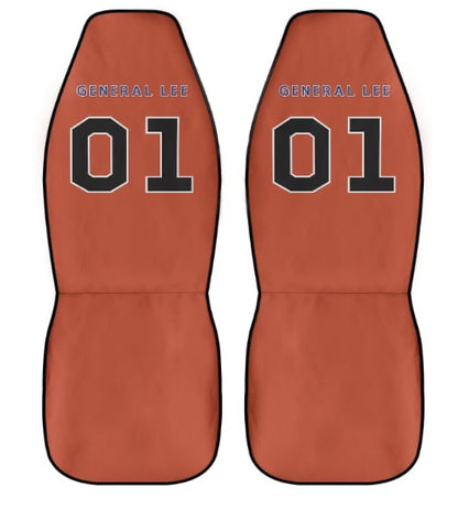 General Lee Seat Covers for Car/Truck Pair