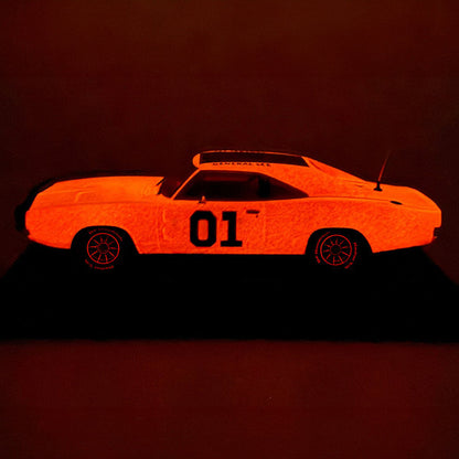 COY DUKE BYRON CHERRY AUTOGRAPHED 1:32 Scale General Lee "The Ghost of General Lee" Pioneer Slot Cars