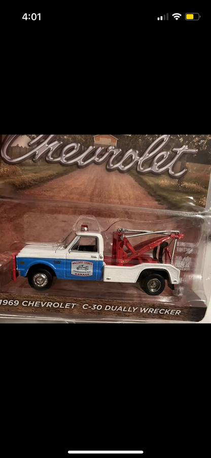 1:64 1969 Chevy C-30 COOTER'S TOW TRUCK HAZZARD COUNTY GARAGE PREORDER