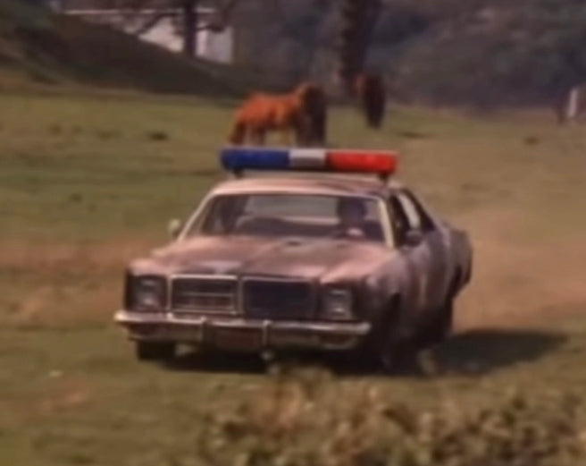 1:64 CAMOUFLAGE 1978 DODGE MONACO HAZZARD COUNTY SHERIFF Discontinued by manufacturer — final inventory!