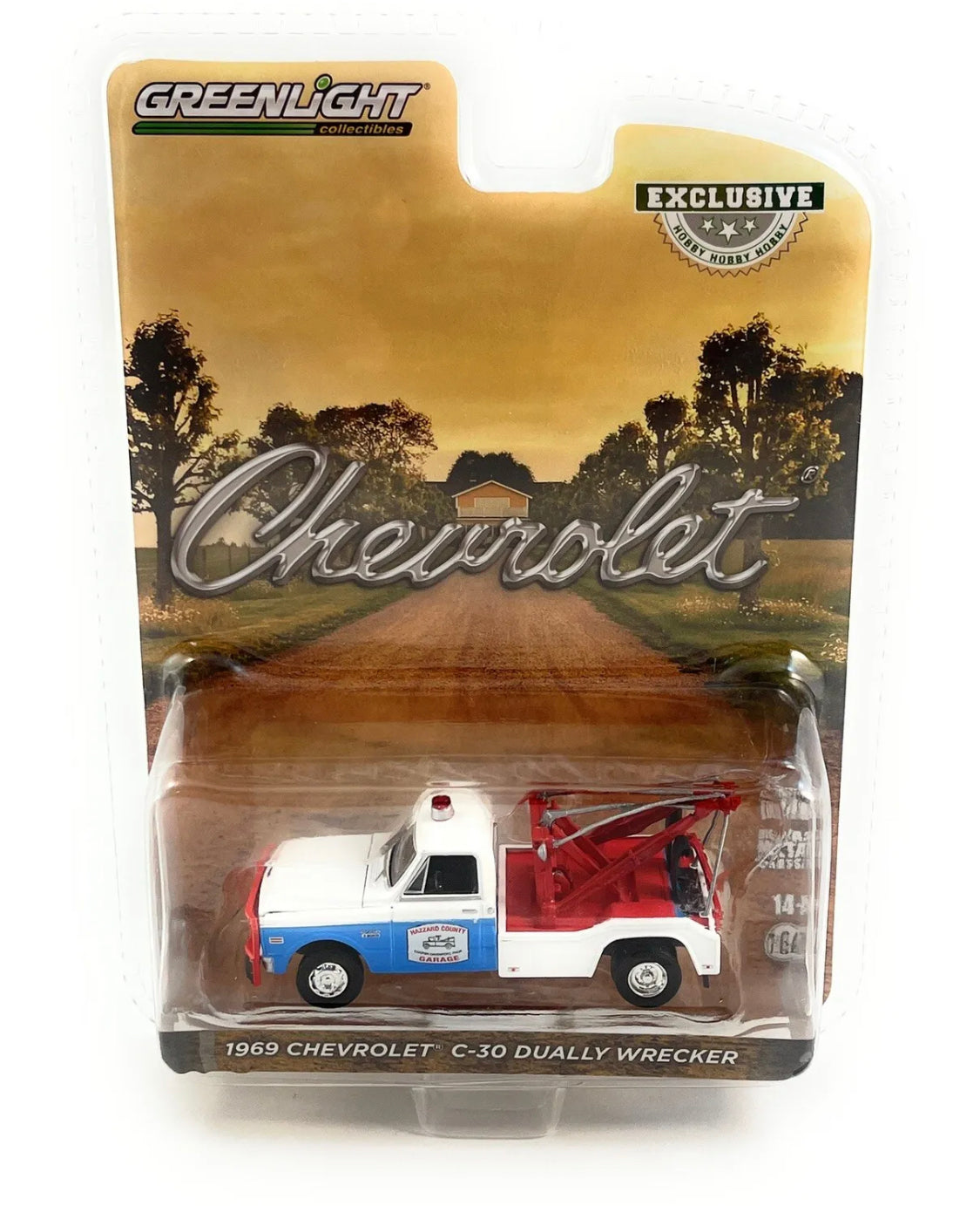 1:64 1969 Chevy C-30 COOTER'S TOW TRUCK HAZZARD COUNTY GARAGE PREORDER