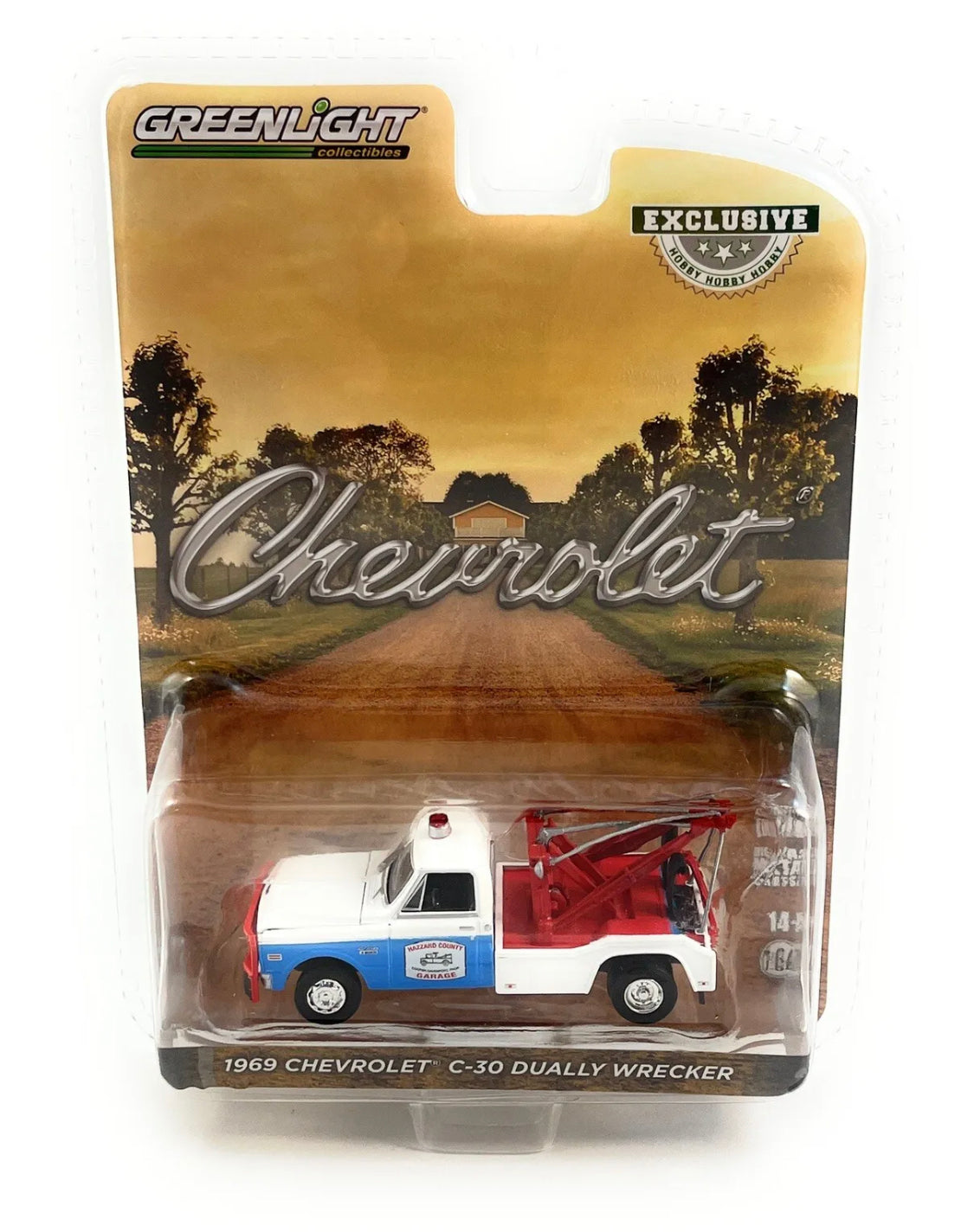 1:64 1969 Chevy C-30 COOTER'S TOW TRUCK HAZZARD COUNTY GARAGE PREORDER